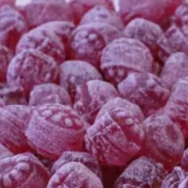 Bonbons forme fleur violette 100g