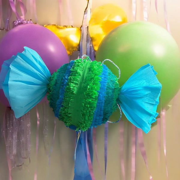 Piñata Bonbon bleu (ARTISANALE)