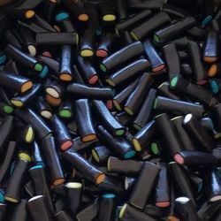 Mini cables RÉGLISSE fourrés 100g