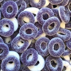 Anneaux sucrés goût PASSION 100g