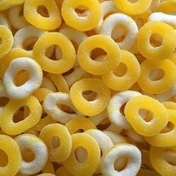 Anneaux sucrés goût BANANE  100g